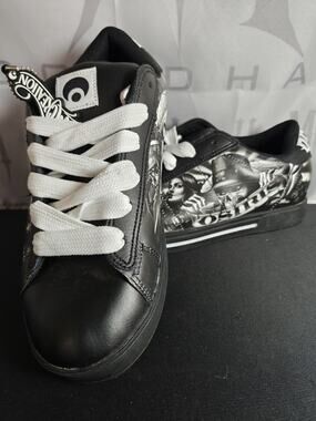 OSIRIS Mens 9.5 Rare Discontinued Serve OG Abel Creations LowRider Skull Vintage